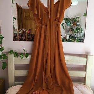 Baltic Born Katya Ruffle Maxi Dress In 